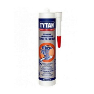 Герметик силиконовый Tytan Professional высокотемпературный красный 310 мл