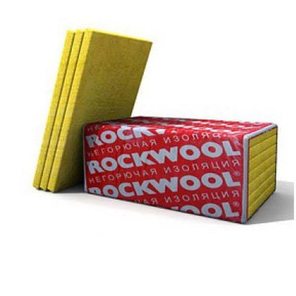 Базальтовая вата Rockwool Фасад Баттс 1000х600х100 мм  2 штуки в упаковке