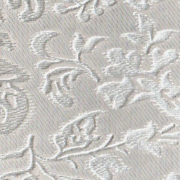 Декоративная панель МДФ Deco Цветы белый и серебро 111 2800х390х10 мм