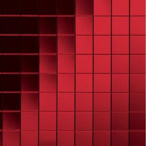 Панель мозаичная Sibu Multistyle Red Diamond 20x20 2600х980 мм с клеевой основой