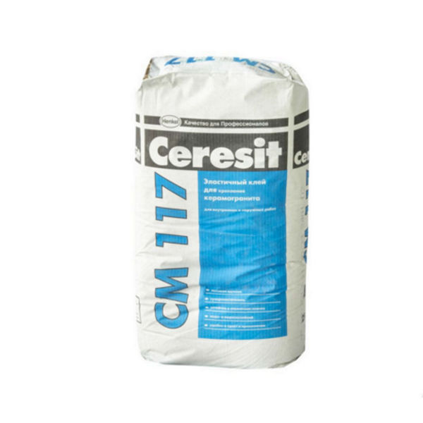 Клей для плитки эластичный универсальный Ceresit СМ 117/25 25 кг