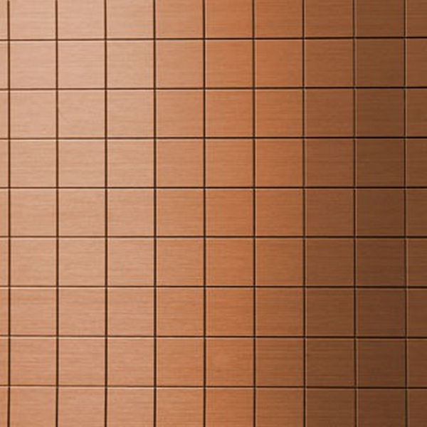 Панель мозаичная Sibu Multistyle Copper Brushed Diamond 10x10 2600х1000 мм с клеевой основой