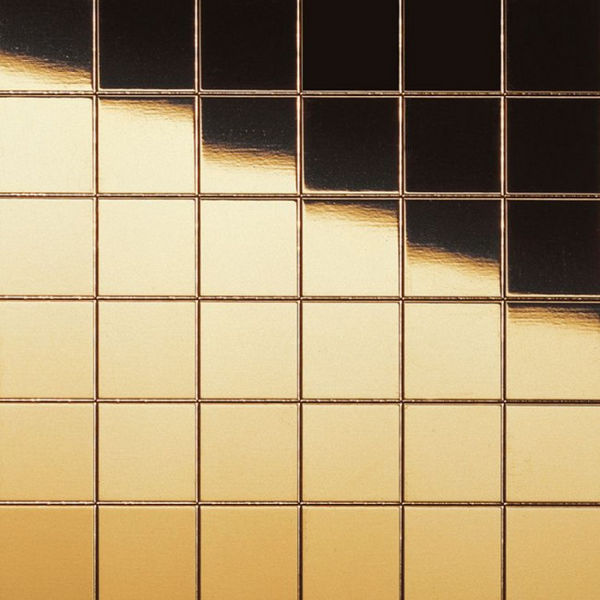 Панель стеновая Sibu Multistyle Gold Classic мозаичная с клеем 10x10
